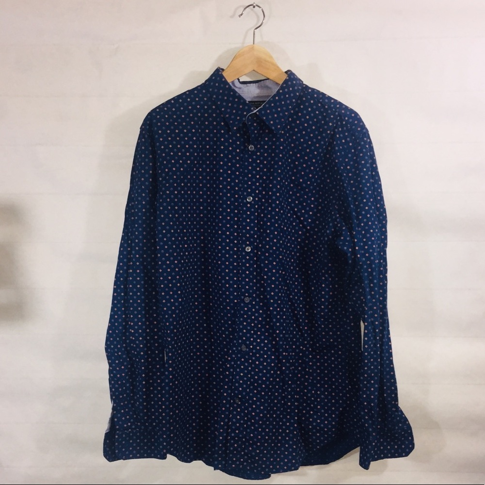PATTERN DRESS SHIRT